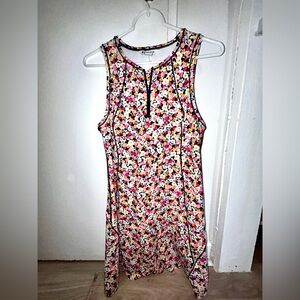 Athleta Multicolor Floral Tennis Dress NEW
